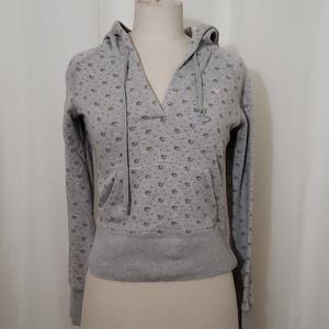 American Eagle Outfitters Flower Hoodie Sweatshirt